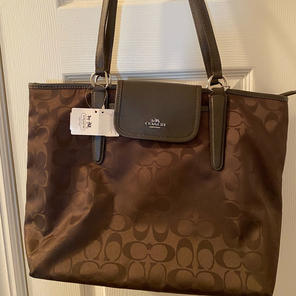 Coach nylon lightweight bag
